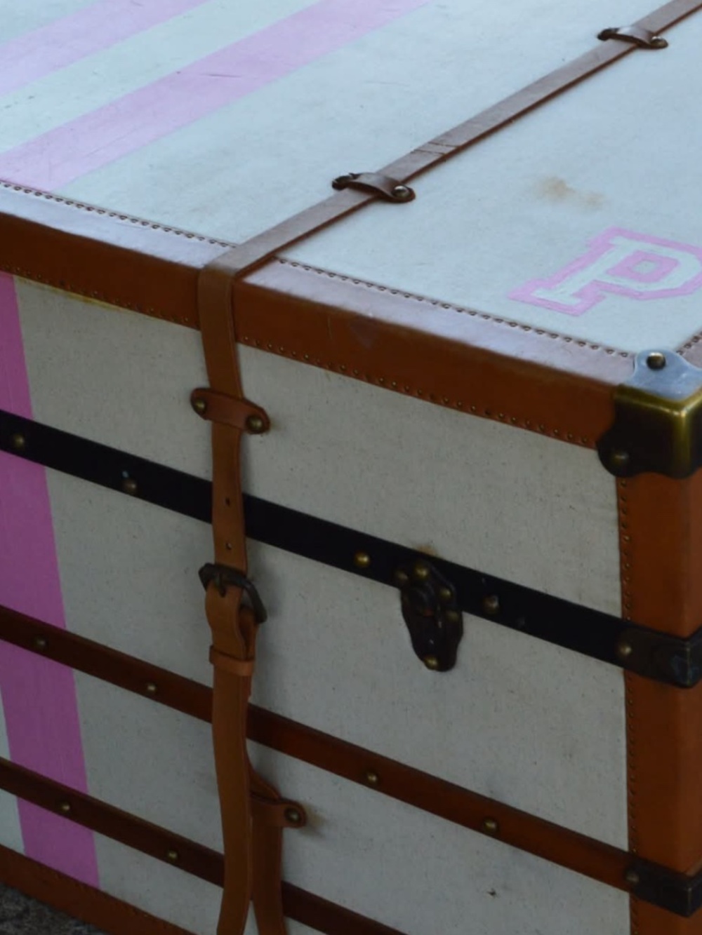 Rare hard to find VICTORIA SECRET PINK TRUNK